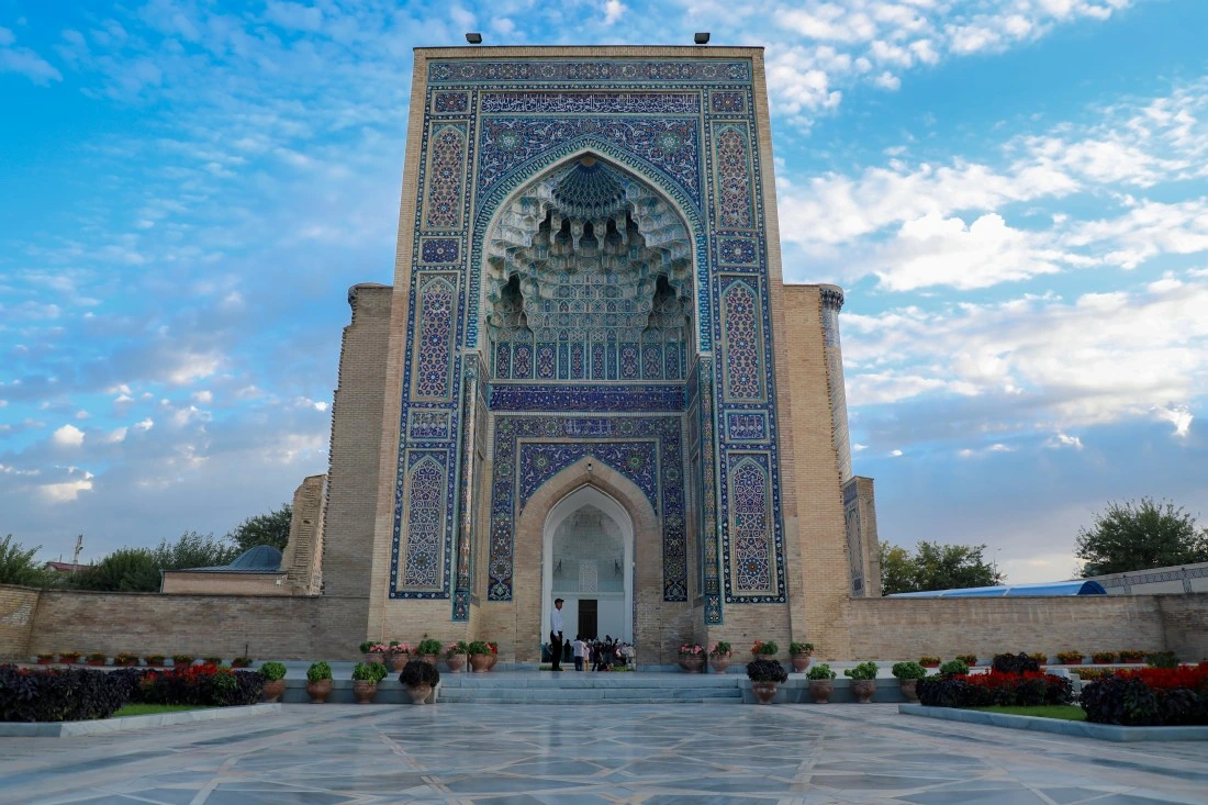 Arquitectura timúrida en Samarcanda, Uzbekistán