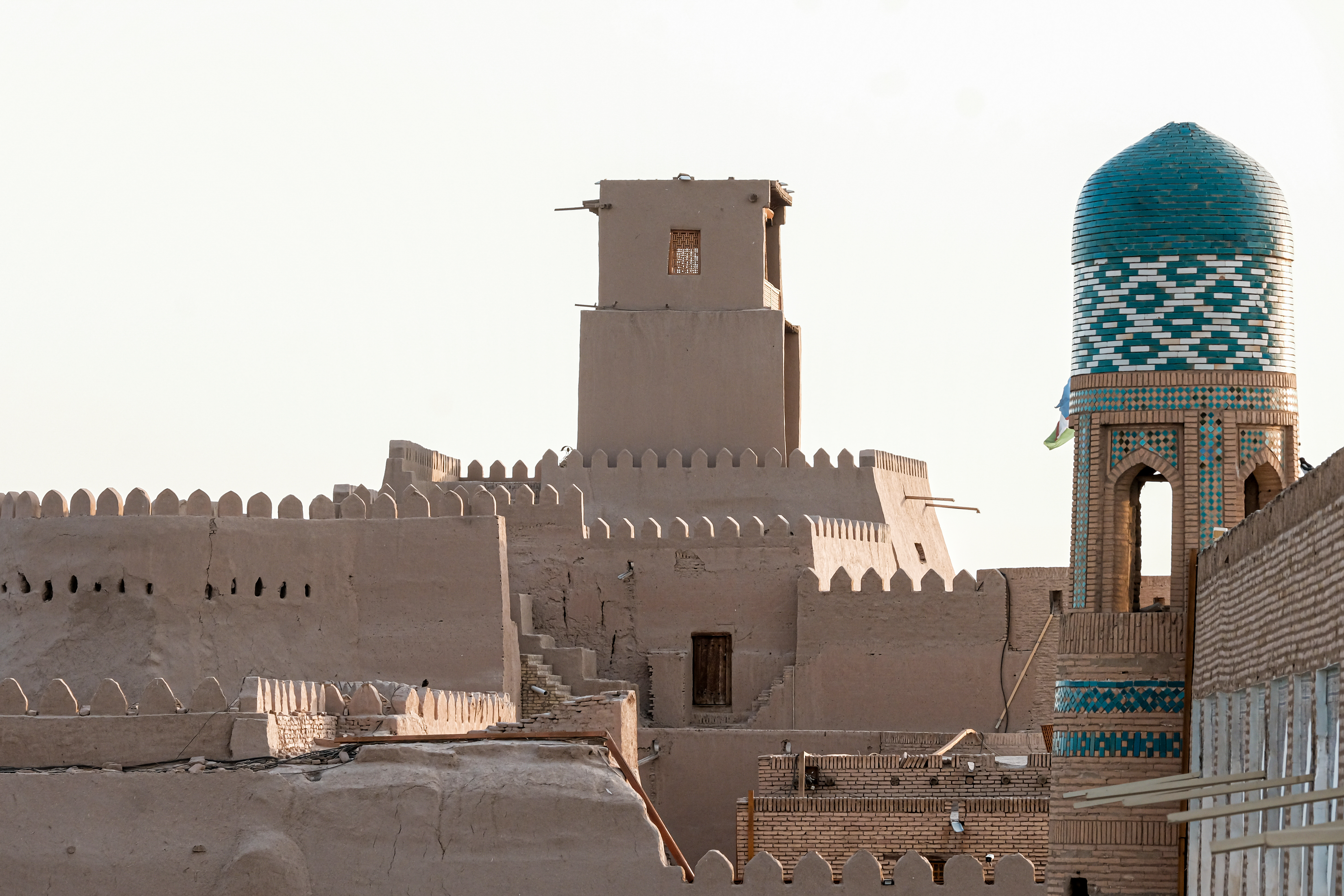 Ichan Kala, el recinto amurallado de Jiva (Khiva), Patrimonio de la Humanidad en Uzbekistán