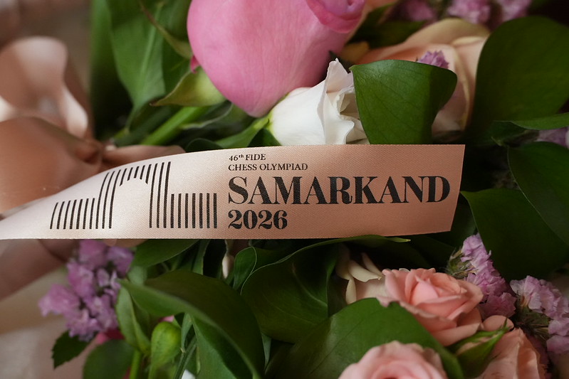 Selección de Uzbekistán campeona de la Olimpiada de Ajedrez 2026 en Samarcanda