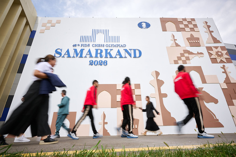 Olimpiada de Ajedrez 2026 en Samarcanda, ambiente del torneo